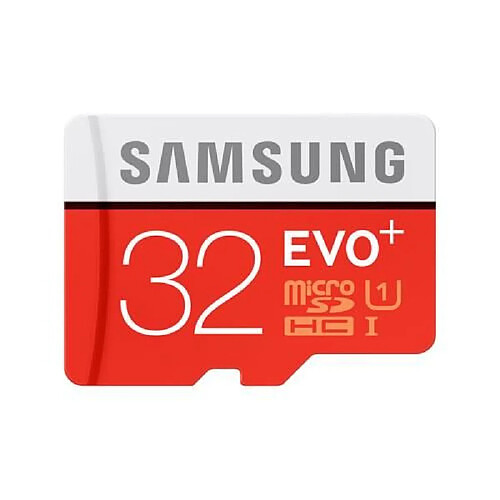 Mercury Carte Mémoire Samsung Micro SDXC Evo+ 32 Go Class 10 UHS avec Adaptateur SD · Reconditionné