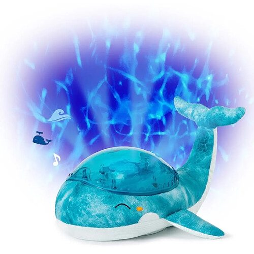 Little Dutch Veilleuse musicale Baleine Tranquille - Bleu - Rechargeable