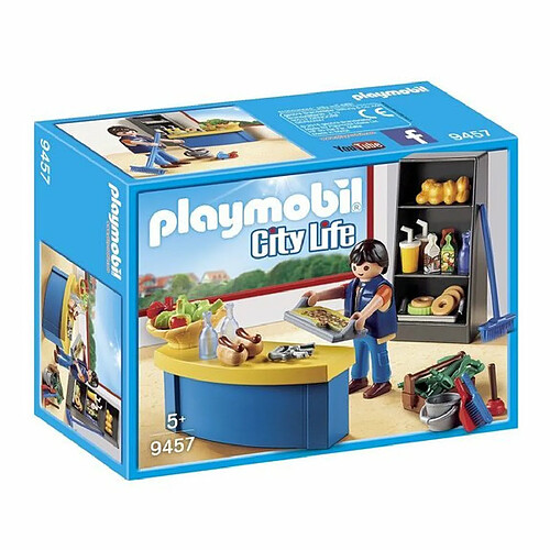 Playmobil® City Life - Gardien avec boutique