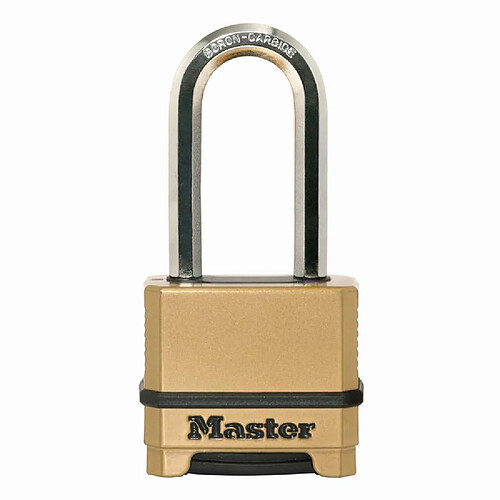 Cadenas Excell® en zinc MASTERLOCK 56 mm - Combinaison programmable - M175EURDLH