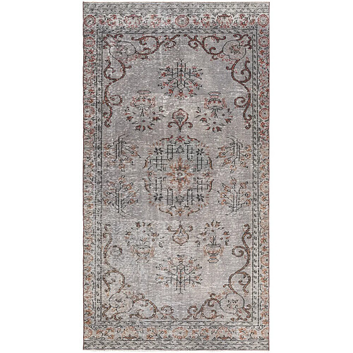 Vidal Tapis de laine 282x150 gris Ultra Vintage