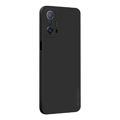 Coque en silicone PINWUYO ultra mince, antichoc, anti-rayures noir pour votre Xiaomi 11T/11T Pro