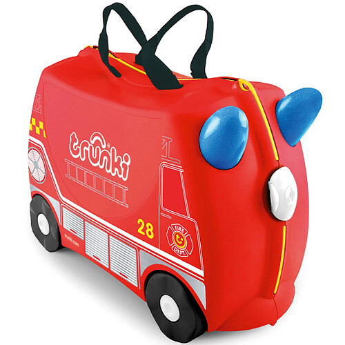 Valise Frank Voiture de pompier - TRUNKI