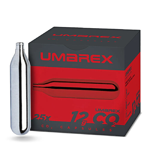 Umarex Cartouches CO2 12g Airsoft (25 unités)