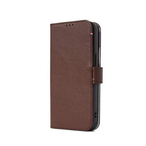 Decoded Étui pour iPhone 13 Pro Folio Wallet Détachable Compatile MagSafe en Cuir Marron