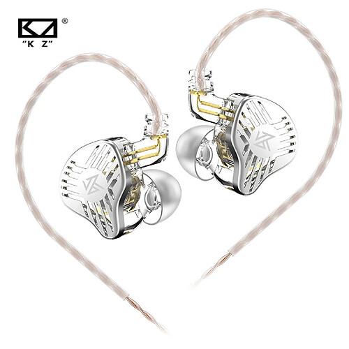 GUPBOO KZ EDS Dynamic In-Ear Headphones Hi-Fi DJ Monitor Headphones In-Ear Sports Noise Cancelling Metal Headset KZ ZEX ZSN PRO EDR1 ZAS EDX