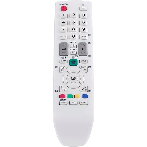 SANAG Bn59-00943A Telecommande De Remplacement Pour Samsung Tv 2333Hd 2433Hd Le19B451C4W Le22B451C4W Le-22B350 Le-22B450 Le-26B350 Le-26B450 Le46B550 P2270Hd P2370Hd Ps50B450 Ue26D4003 Ue32Eh5000