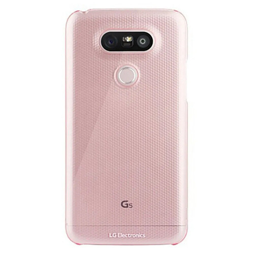 Coque Rose transparente pour LG G5 et G5 SE