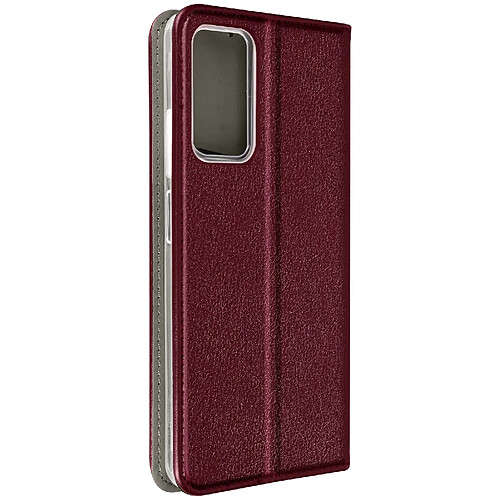 Avizar Étui pour Xiaomi Redmi Note 11 Pro 5G Porte-carte Fonction Support Bordeaux