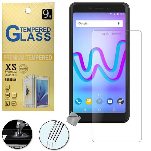 Htdmobiles Film de protection vitre verre trempe transparent pour Wiko Jerry 3