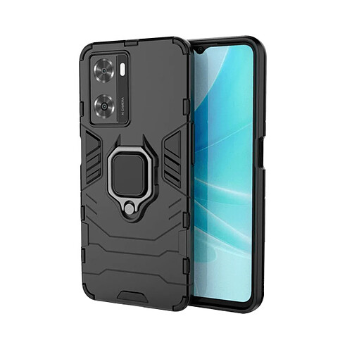 PHONECARE Coque Military Defender 3x1 Anti-Impact pour Oppo A57s - Noir