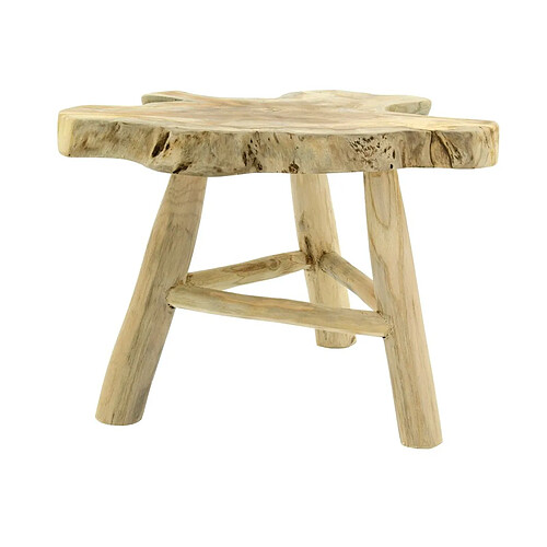 Aubry Gaspard Table basse en teck recyclé Arthur.