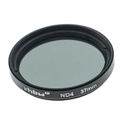 vhbw Filtre gris ND à densité neutre ND4 37mm pour appareil photo analogue ou numérique