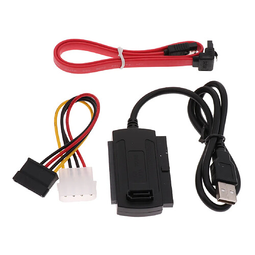 USB à 2.5 / 3.5 '' Sata Ide Disque Dur Adaptateur Convertisseur Câble Et Cordon D'alimentation