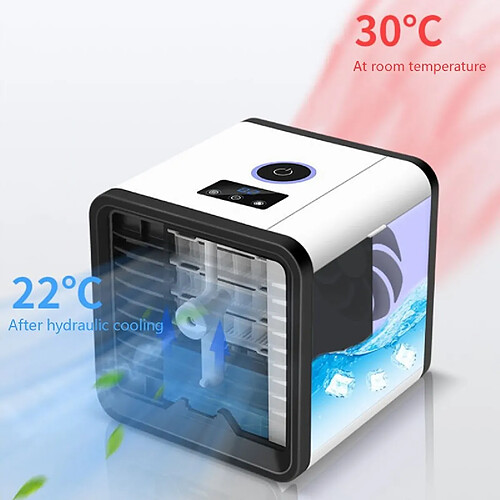 Refroidisseur d'Air Portable Humidificateur Multifonctionnel Domestique Purificateur USB Ventilateur de Climatiseur De Bureau Ventilateur de Climatisation par Pulvérisation