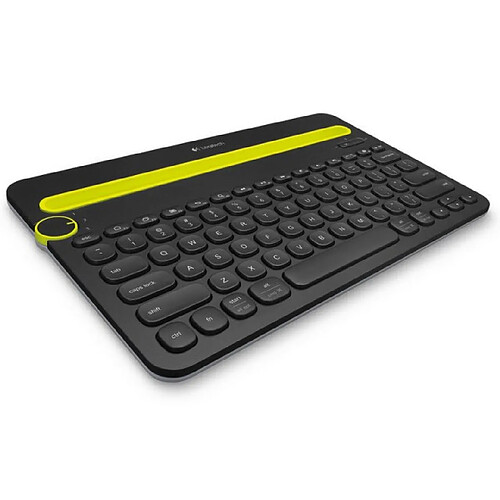 Universal Logitech K480 sans fil Bluetooth Clavier iPad Apple Téléphones Portables Tablettes Périphériques Jeux de PC Bureau Tape Mignon Clavier | Clavier (Noir)