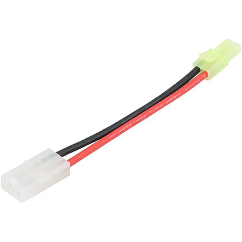 1 Pièce Câble 16AWG Cm 13 Plug Convertisseur Adaptateur Tamiya Large Femelle vers Mini Tamiya