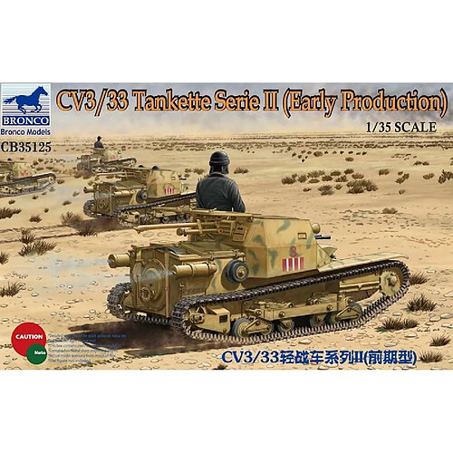 Bronco Models Maquette Char Cv3/33 Tankette Serie Ii (early Production)