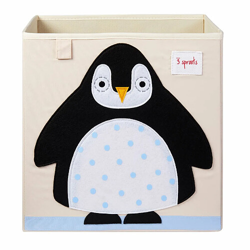 Cube de rangement Pingouin 33 x 33 cm - 3 Sprouts