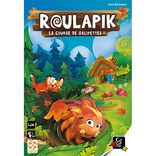 GIGAMIC Le hérisson qui Roulapik - La course de galipettes !