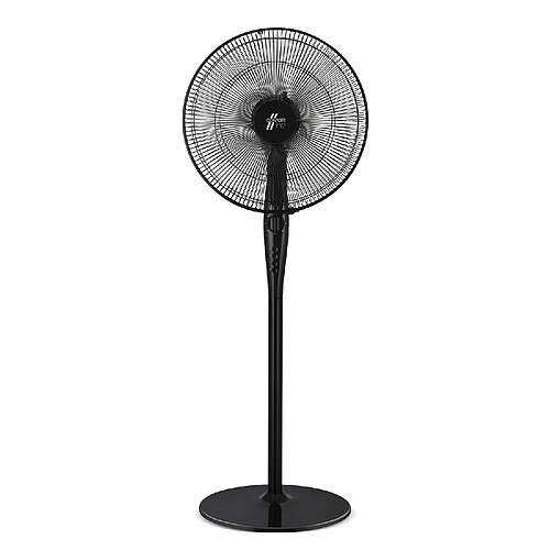 Ventilateur sur pied 40cm 48w noir - vlp.black-one - CONFORT LINE