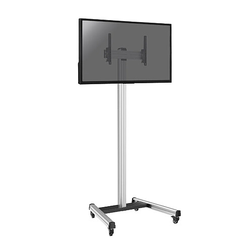 Kimex Support sur roulettes pour écran TV 32'' - 75'' - Hauteur 240cm - Inclinable