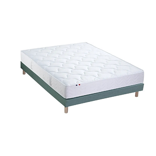 Idliterie Ensemble Matelas Ressorts 5 Zones ETOILE + Sommier - Made in France