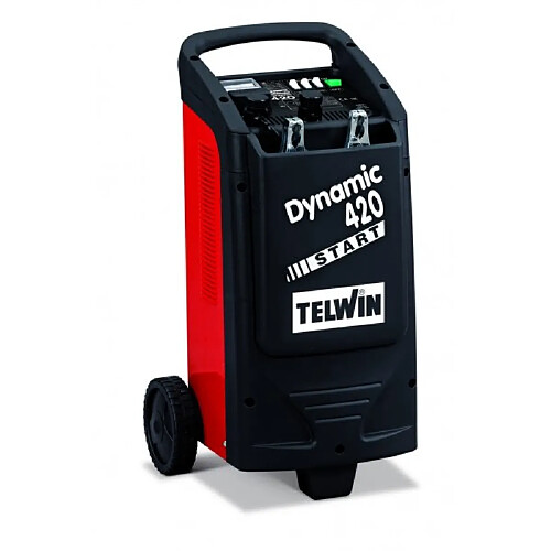 TELWIN Chargeur et démarreur de batterie tous véhicules 12/24V Dynamic 420 Start