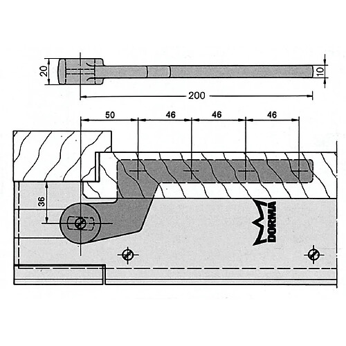 Sam Outillage Ciseau de sculpteur à manche bois à lame longueur 145 mm et largeur 25 mm B60725