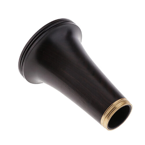 Ebony Clarinet Bell Universal Bell Avec Accessoires Pour Clarinette à Anneau Métallique