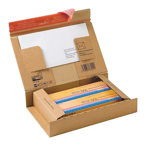 ColomPac Boite postale carton 21,5 x 15,5 x 4,3 cm - Lot de 20