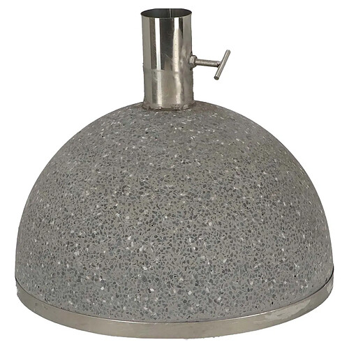 Esschert Design Pied de parasol granit 31,5kg gris foncé.