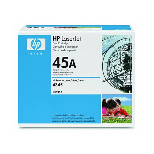 HP N°45A Cartouche de Toner Noir