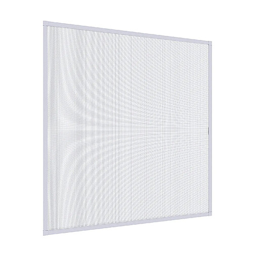 Windhager Moustiquaire Expert Cadre tendeur fenêtre 100 x 120 cm blanc