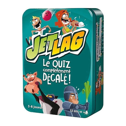 ASMODEE - JetLag - Jeu de societe - Mixte - Des 12 ans