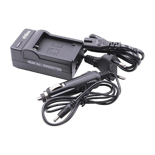 vhbw Chargeur de batterie compatible avec Canon NB-4L caméra, DSLR, action-cam - Chargeur + adaptateur allume-cigare