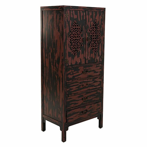 Armoire Alexandra House Living Rouge Bois d'épicéa Bois MDF 40 x 140 x 60 cm