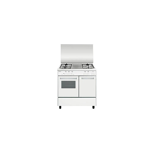 Piano de cuisson Airlux AA8PGWH2 Butanette 80cm Gaz Blanc