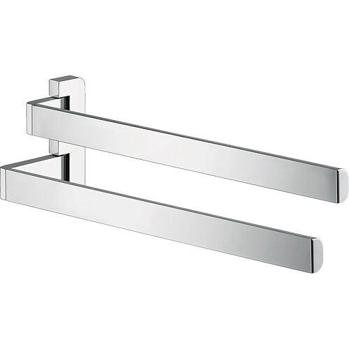 Porte-serviettes double chromé - 42821000 - AXOR