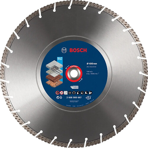 Disques à tronçonner diamantés Bosch Expert MultiMaterial