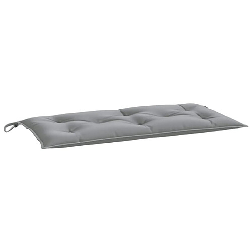 Maison Chic Coussin Confort | pouf | Coussin de banc de jardin gris 100x50x7 cm tissu oxford -GKD80746