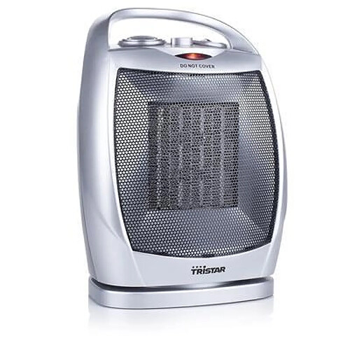 Tristar chauffage électrique céramique avec 3 réglages 1500W gris