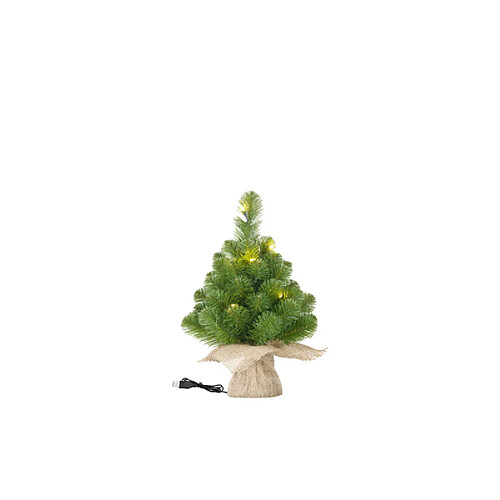 Petit sapin de Noël à LED EDM - 30 cm - 72186