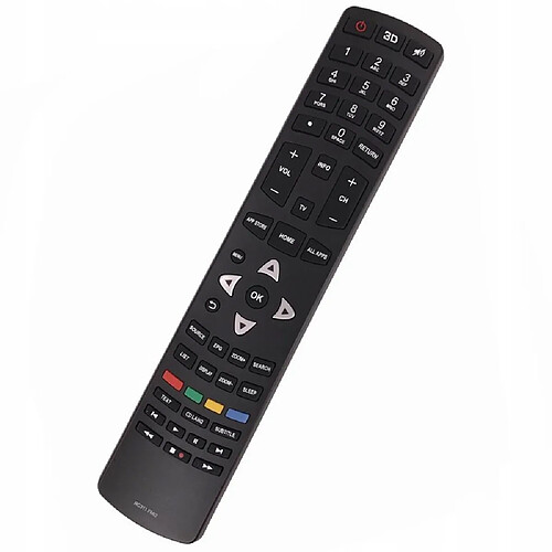 GUPBOO Télécommande Universelle de Rechange pour TCL 4K 3D LED LCD Smart TV Contrôleur RC3