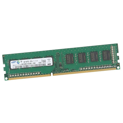 4Go RAM PC Bureau Samsung M378B5173CB0-CK0 DDR3 240-Pin PC3-12800U 1600MHz 1Rx8 · Occasion