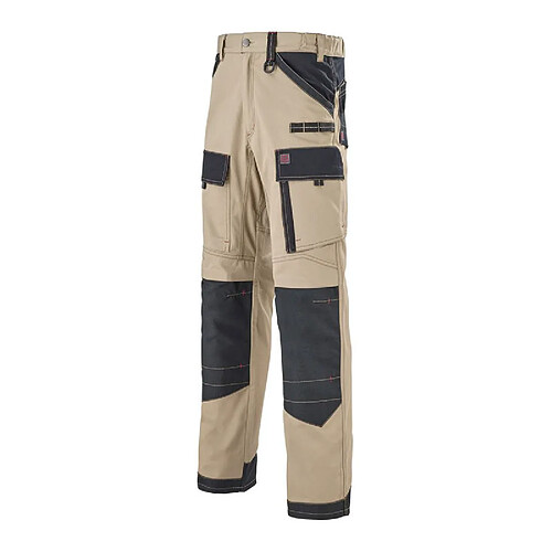 Pantalon ruler beige/noir - taille : xl - LAFONT