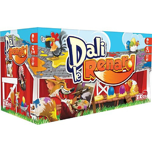 Tiki Editions Jeu junior Tiki Edition Dali le Renard