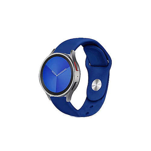 PHONECARE Bracelet SmoothSilicone pour Xiaomi Watch S2 - 46mm - Bleu Foncé