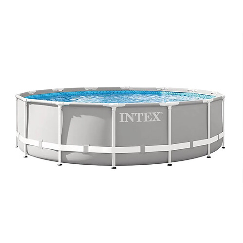 Piscine tubulaire ronde prism frame intex Ø 4.57 x 1.07 m