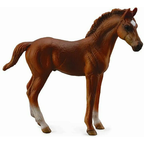 Breyer Collect A Horses Thoroughbred Standing Chestnut Foal Toy Figure